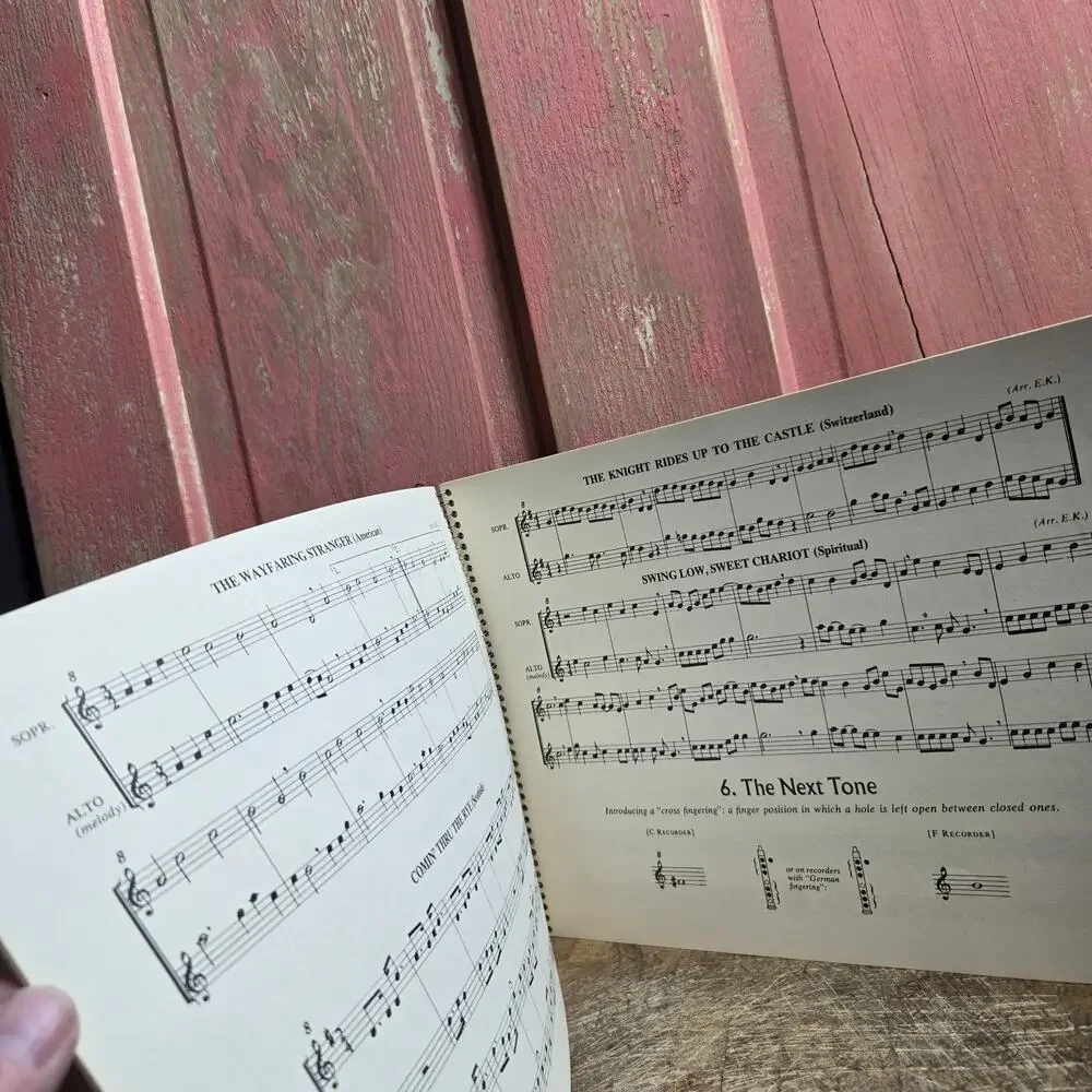 VINTAGE Recorder Playing By Erich Katz Instruction Book Carl Van Roy‎ Company